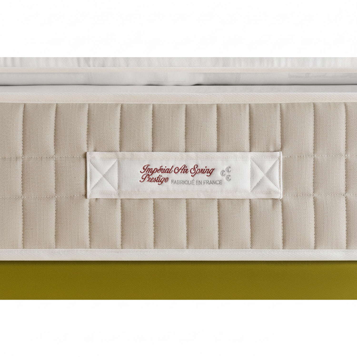 close up of a Treca Imperiale Air Spring Prestige on a white background