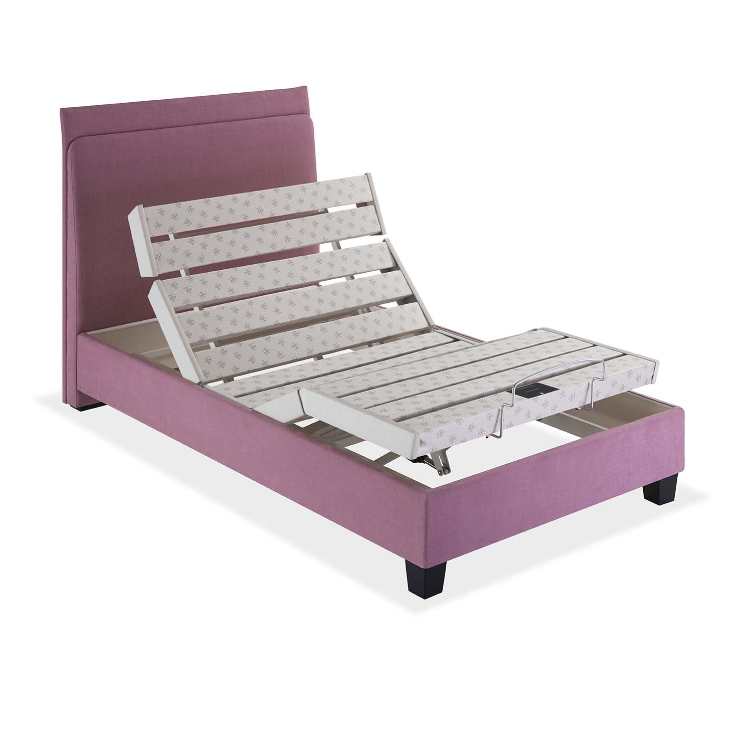 trecaflex m5 bed base on a white background