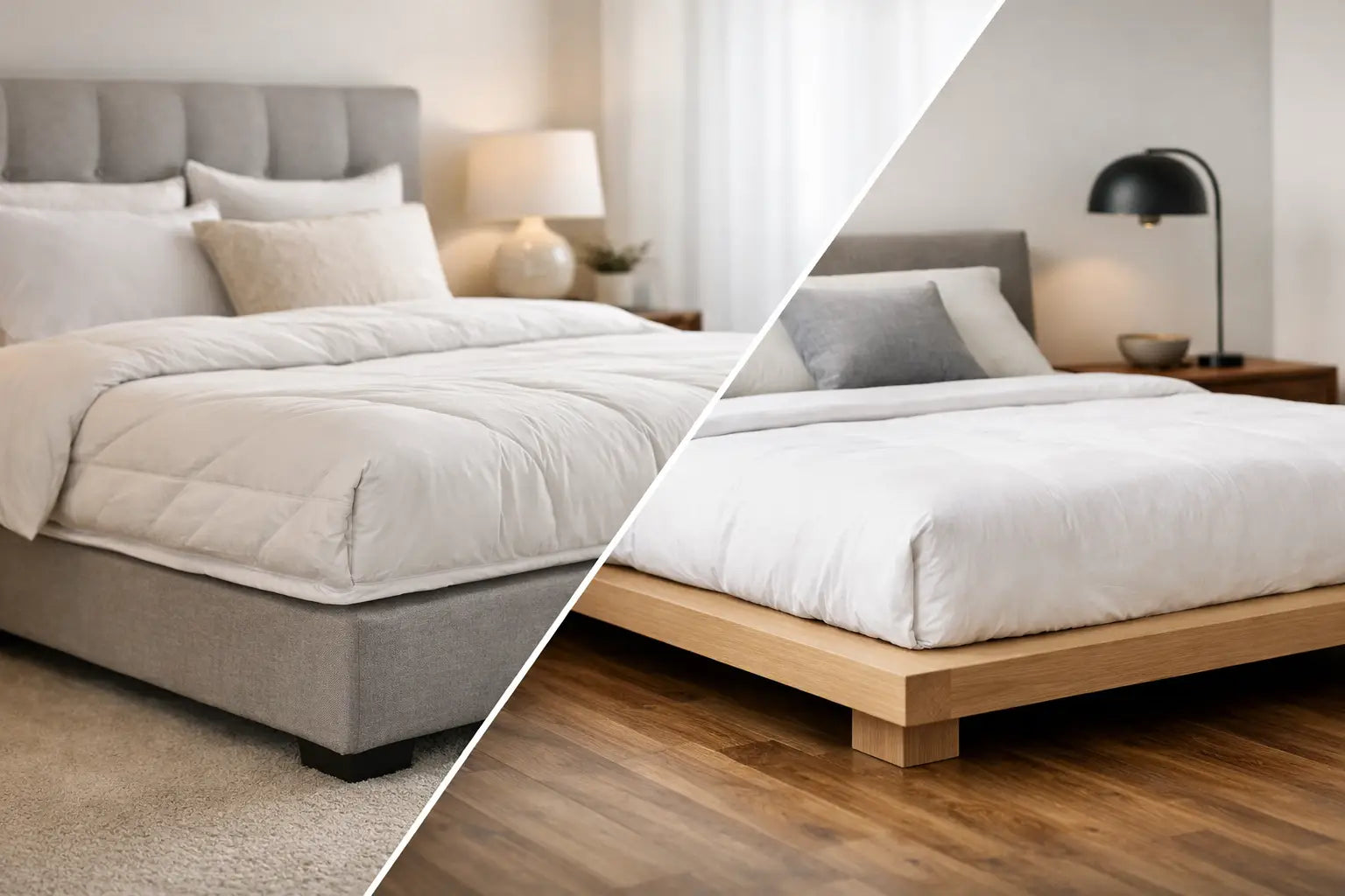 Luxury Box Spring vs Platform Bed