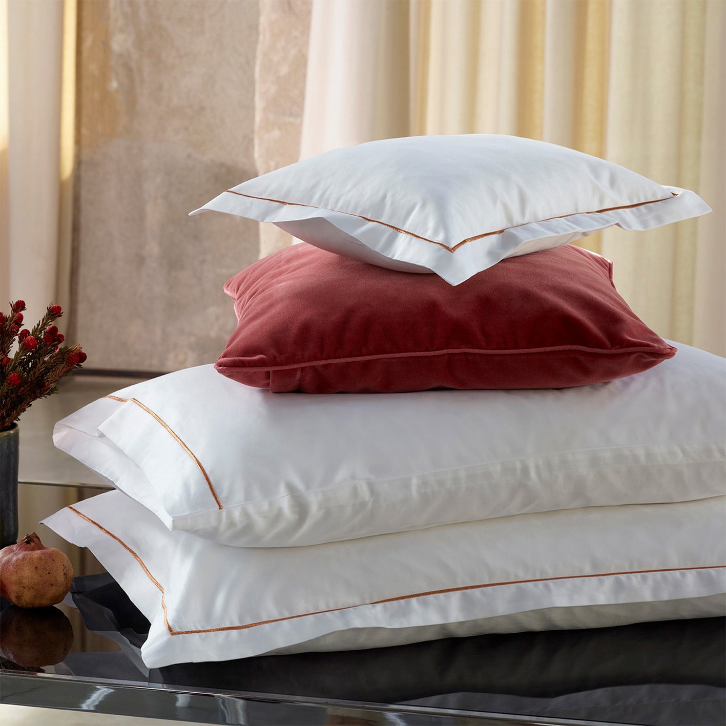 Dália Pillowcase Sham