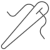 needle and thread icon